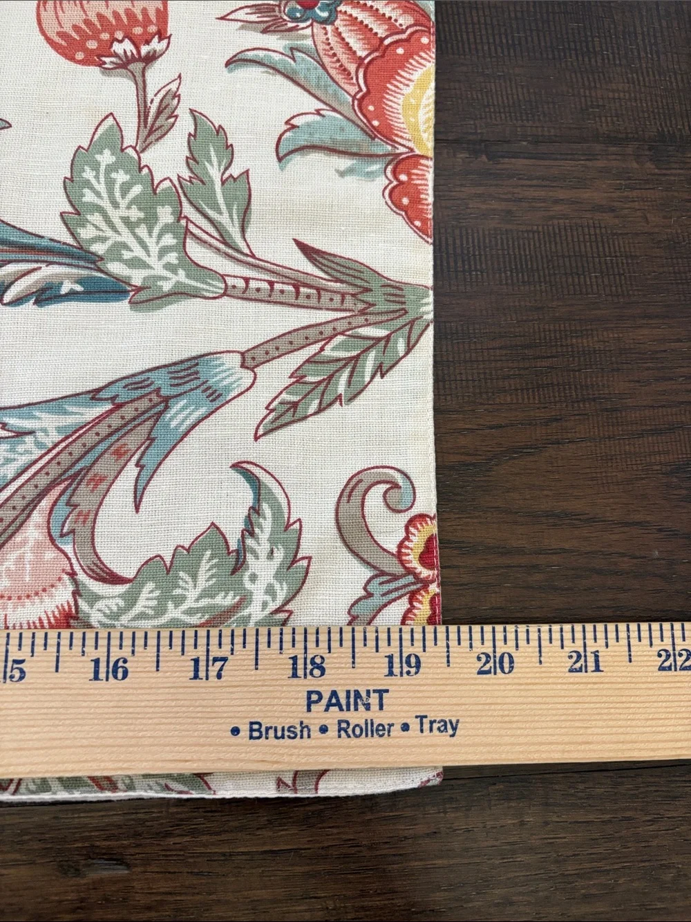 Pottery Barn Floral Butterfly Cream Blue Placemats (5) Summer Table Cotton Linen